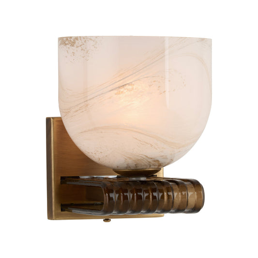 Donata Mouth Blown Glass Wall Sconce
