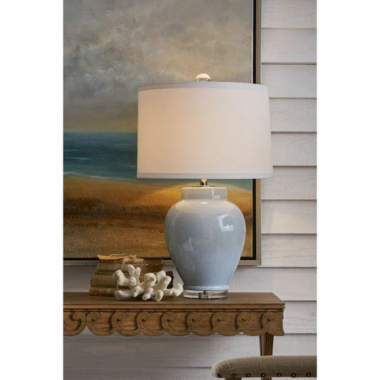 Drip Hand Sculpted Italian Ceramic Table Lamp - LOOMLAN - Wildwood - Table Lamps