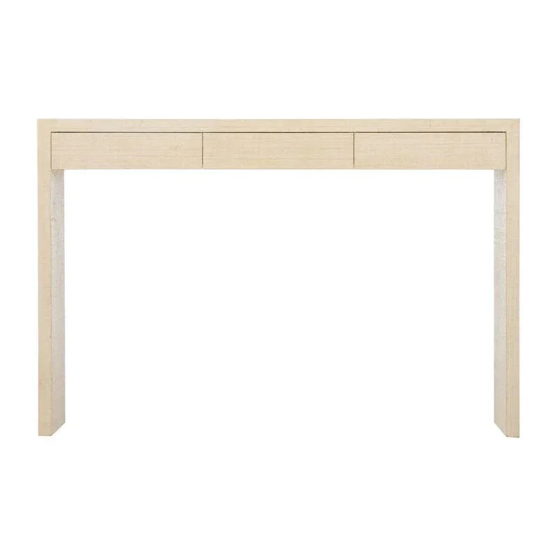 Drop Zone Raffia Warpped Console Table - LOOMLAN - Chelsea House - Console Tables