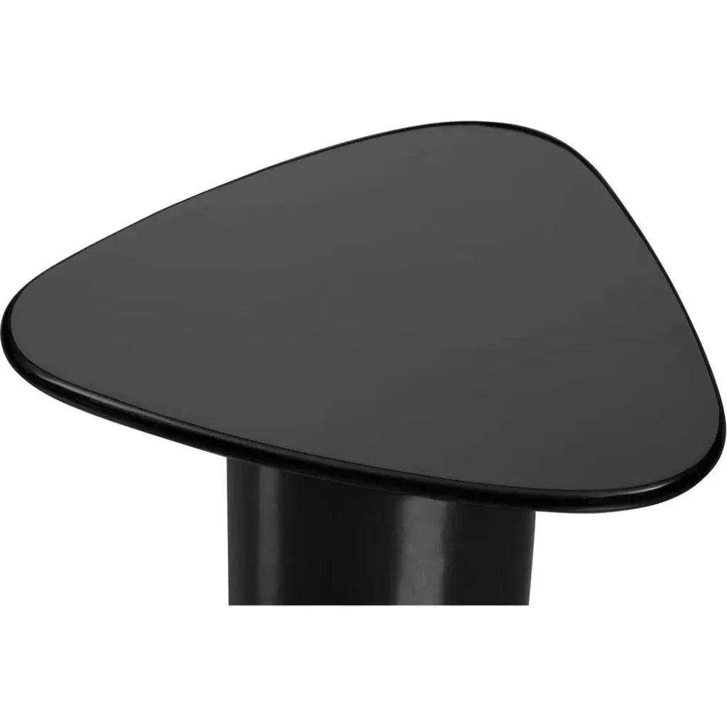 Edem Mdf Black Geometric Accent Table - LOOMLAN - Moe's Home - Side Tables