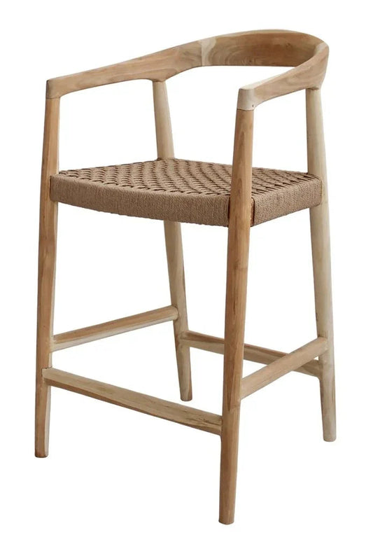 Eijnar Natural Wooden Dining Chair - LOOMLAN - Artesia - Dining Chairs