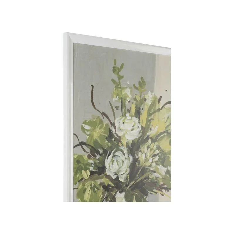 Elegant Floral II Gold Framed Artwork-Framed Wall Art-Chelsea House-LOOMLAN