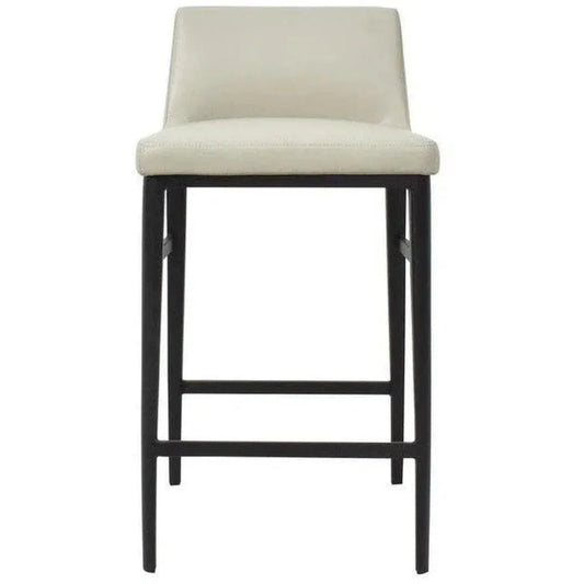 Elija Counter Stool Beige Contemporary - LOOMLAN - Moe's Home - Counter Stools