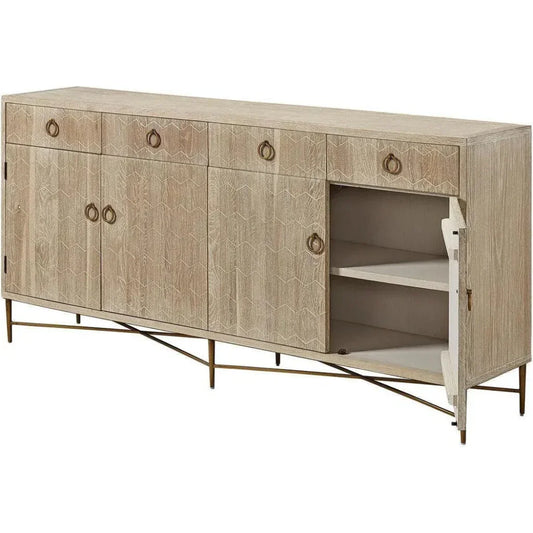 Emiko Four Drawer Server - LOOMLAN - Furniture Classics - Sideboards