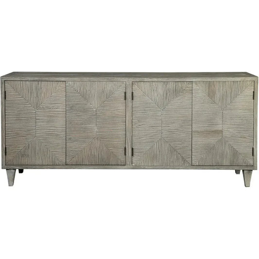 Emory Wooden Gray Washed Sideboard - LOOMLAN - Furniture Classics - Sideboards