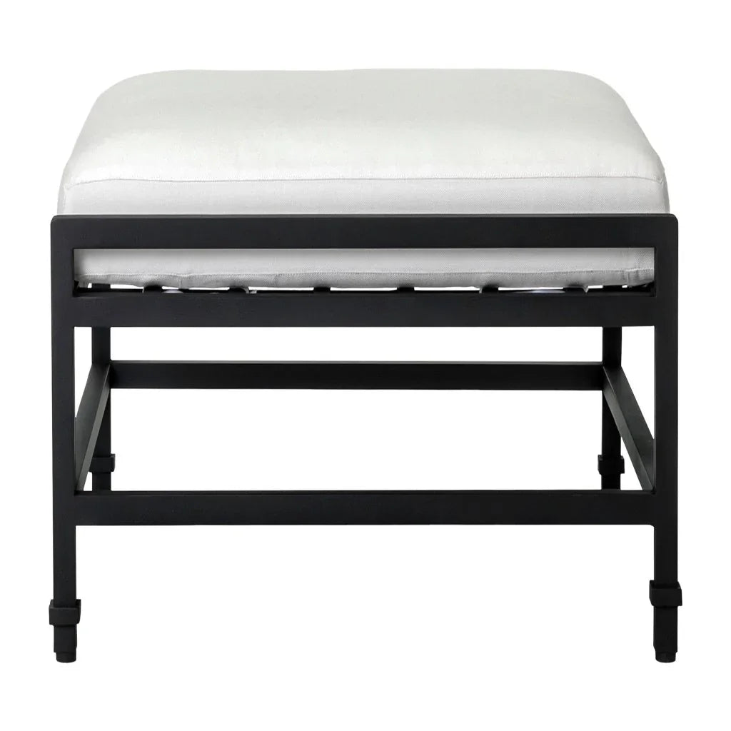 Eterna Quick-Dry Foam Patio Ottoman-Outdoor Ottomans-Seasonal Living-LOOMLAN