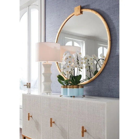 Eternity Round Wall Mirror - LOOMLAN - Chelsea House - Wall Mirrors