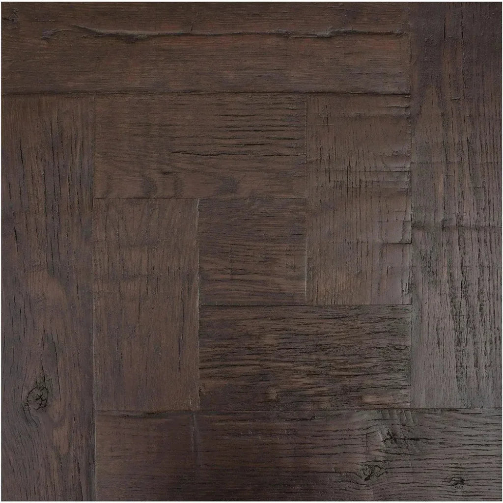 Evander Wood Brown Square Side Table - LOOMLAN - Moe's Home - Side Tables