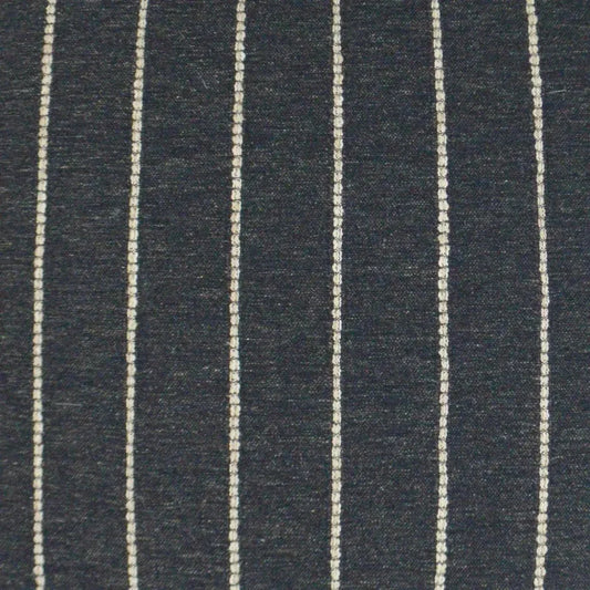 Evie Farmhouse Stripes Black Large Throw Pillow Insert - LOOMLAN - D.V. Kap - Throw Pillows