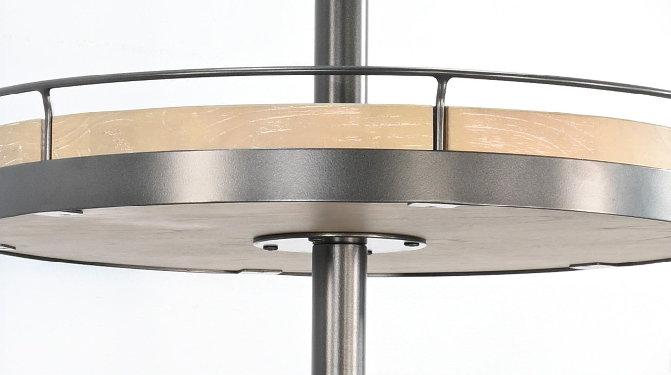 Fairfield Swivel Base Home Bar Cabinet-Home Bar Cabinets-Sunny D-LOOMLAN