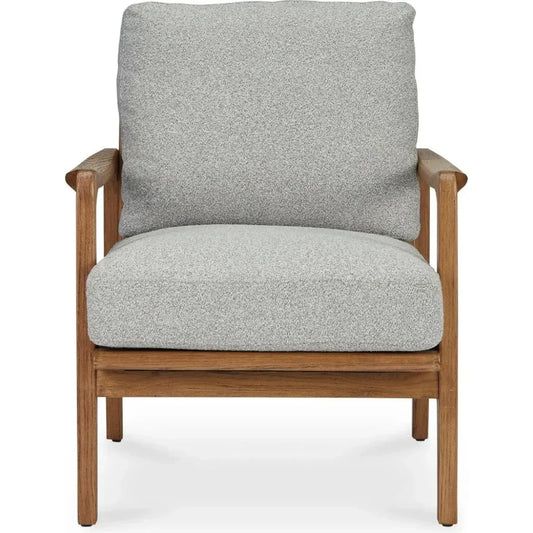 Fearne Wood Accent Armchair - LOOMLAN - Moe's Home - Accent Chairs