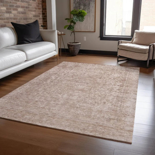 Felissae Orange Washable Indoor - Outdoor Rug - LOOMLAN - LOOMLAN Rugs - Outdoor Rugs