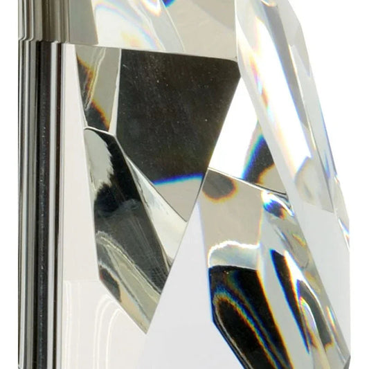 Fenton Crystal And Brass Table Lamp - LOOMLAN - Wildwood - Table Lamps