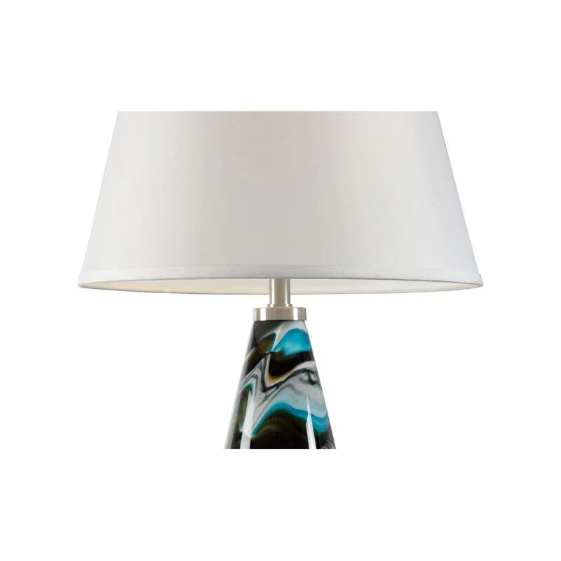Flora Glass Made Table Lamp - LOOMLAN - Wildwood - Table Lamps