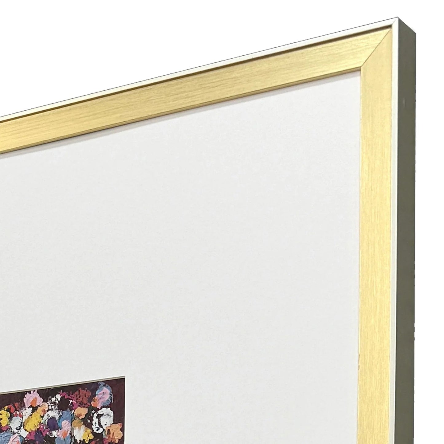 Floral Emotions Blue Framed Wall Art 4PC