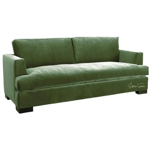 Floridian Fun - Tropical Hand Leather Couch - LOOMLAN - Uptown Sebastian - Sofas & Loveseats