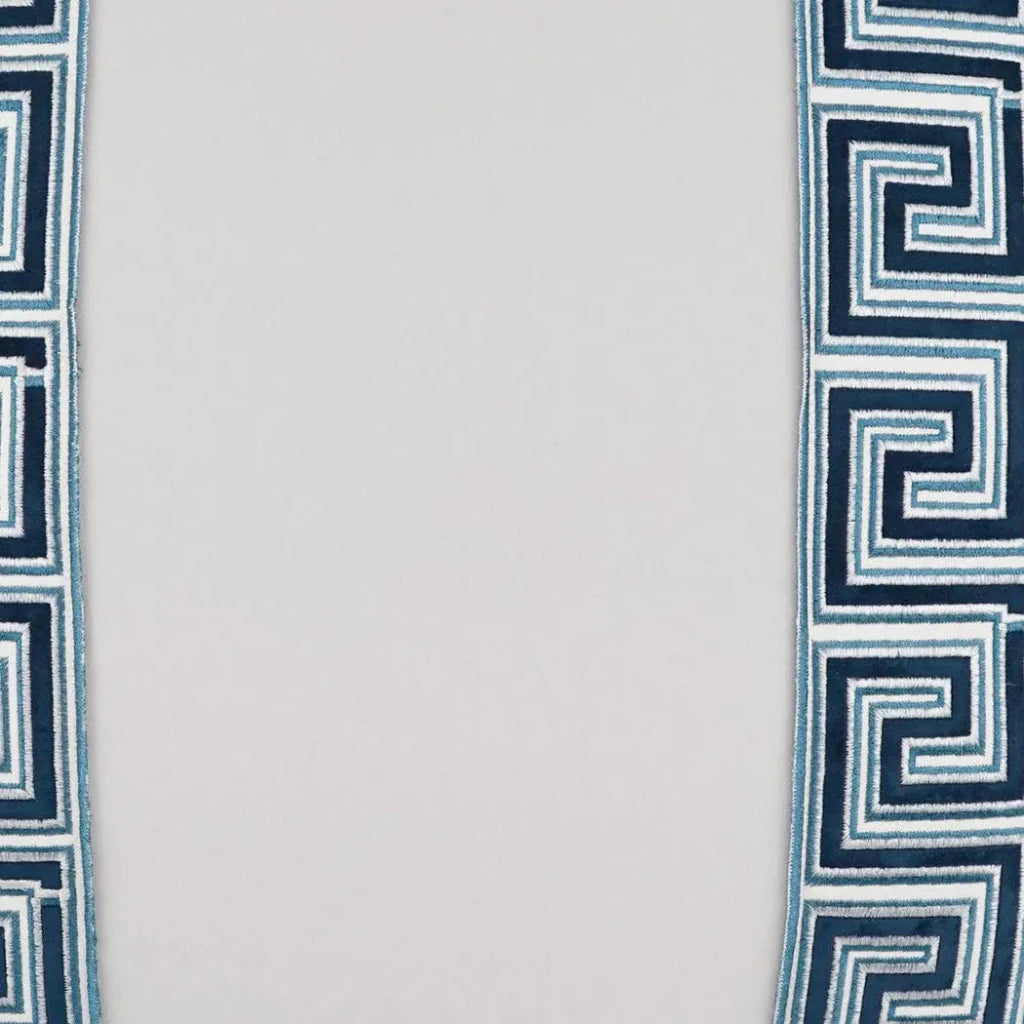 Fontanelle Blue Throw Pillow With Insert - LOOMLAN - D.V. Kap - Throw Pillows