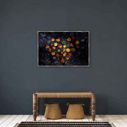 For The Love of Fall Hand Crafted Canvas Art