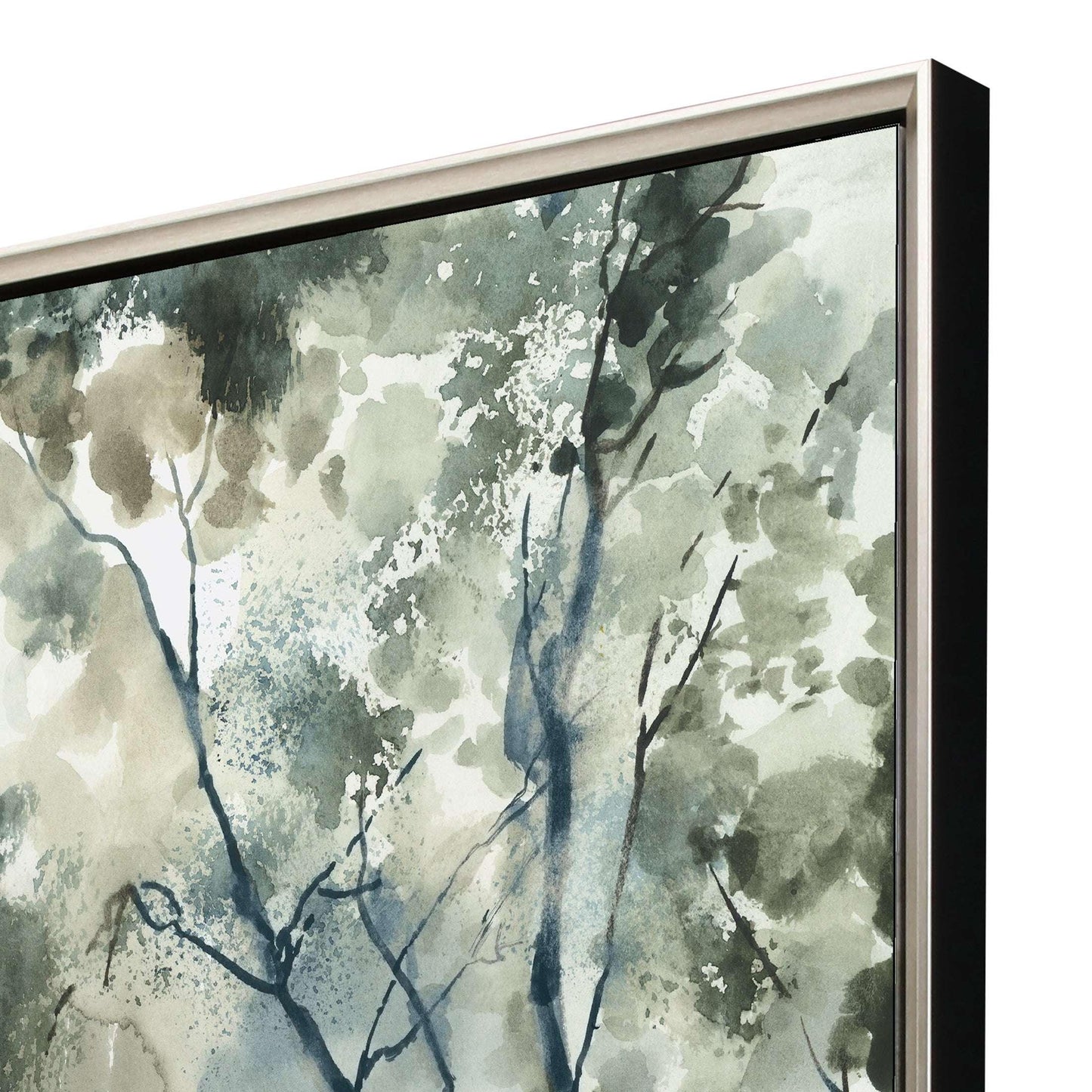 Forest Grove Grey Canvas Art