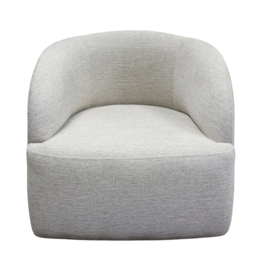 Foundation Fabric Swivel Club Chair