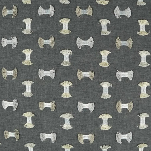 Frayed Textured Grey Large Throw Pillow Insert - LOOMLAN - D.V. Kap - Throw Pillows