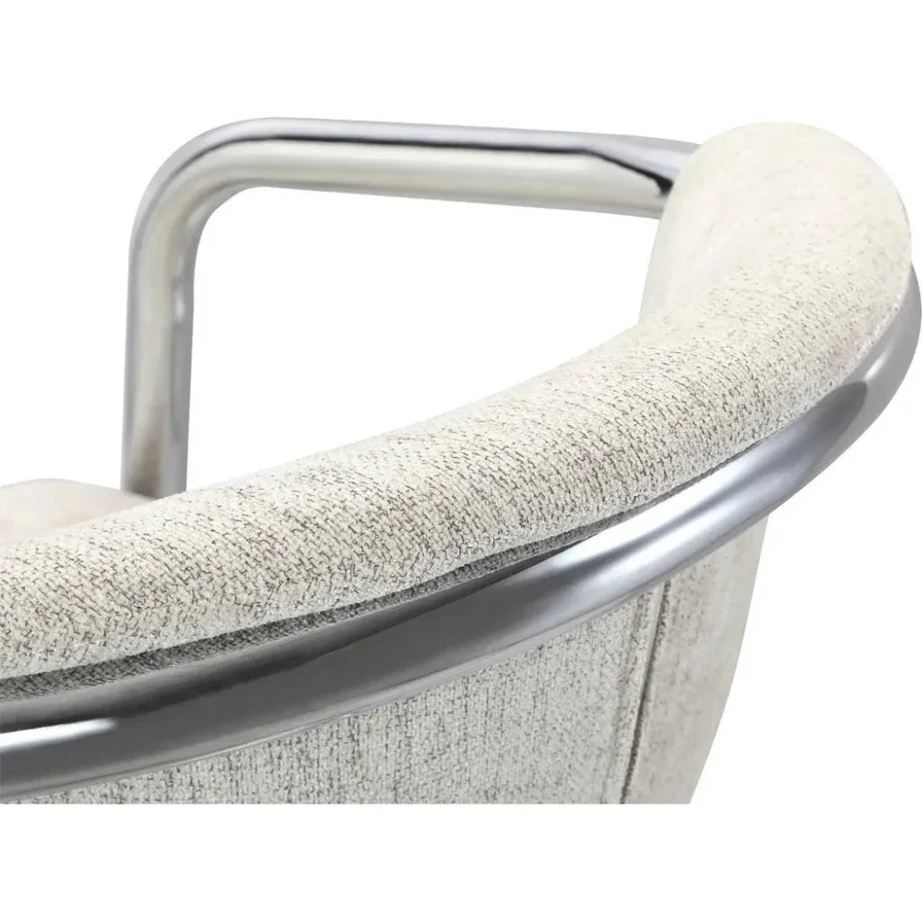 Freeman Performance Fabric Cream Dining Chair 2PC - LOOMLAN - Moe's Home - Dining Chairs