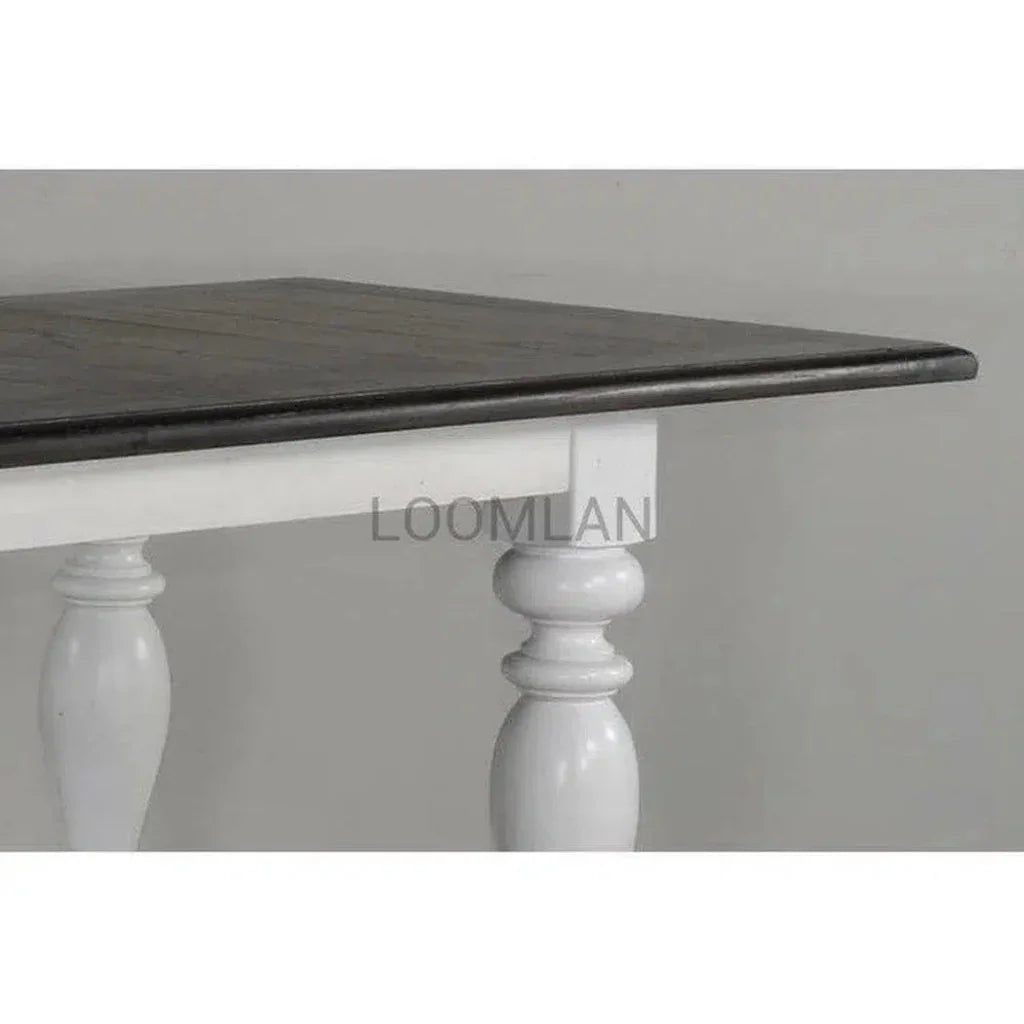 Friendship Farmhouse Dining Table-Dining Tables-Sunny D-LOOMLAN