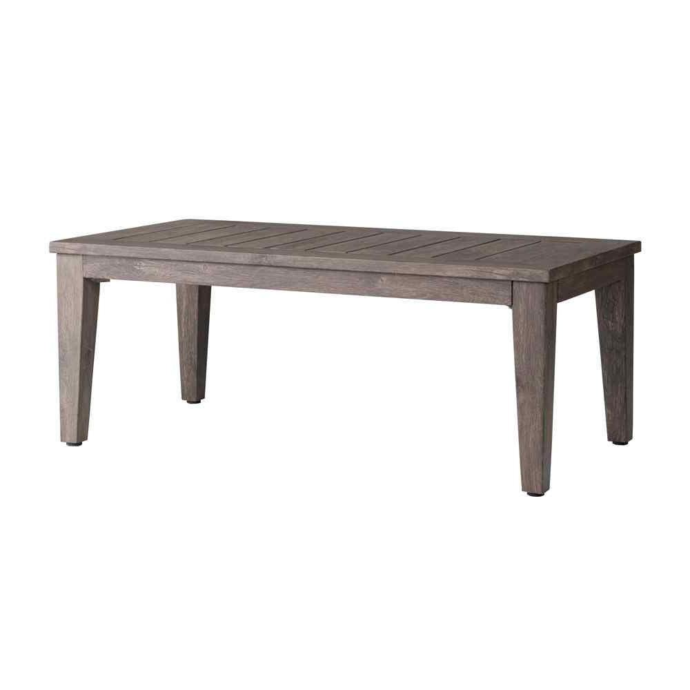 Frontier Rectangular Outdoor Cocktail Table-Outdoor Coffee Tables-Lloyd Flanders-LOOMLAN