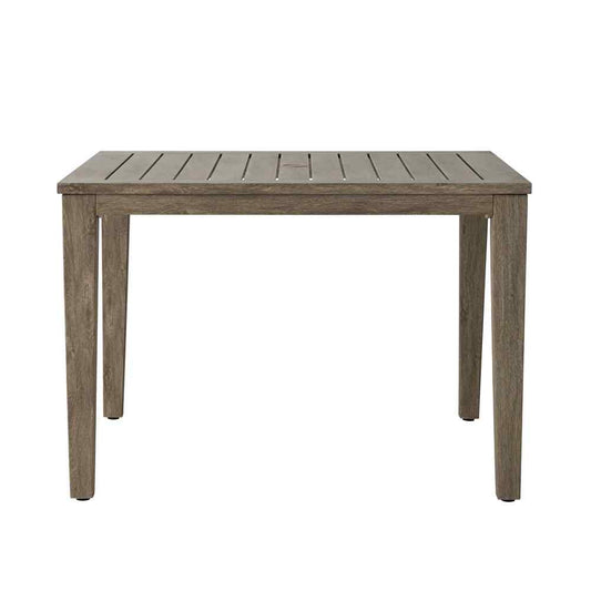Frontier Square Umbrella Outdoor Dining Table-Outdoor Dining Tables-Lloyd Flanders-LOOMLAN