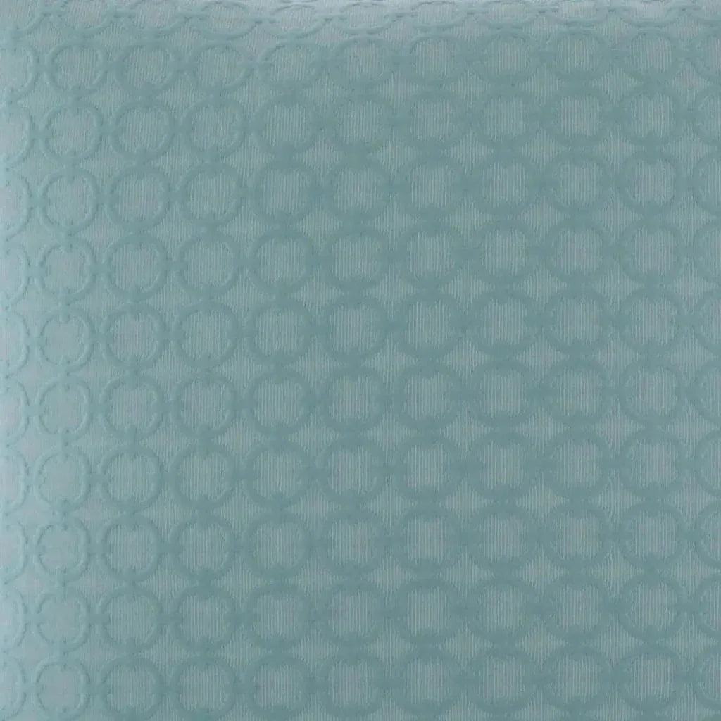 Full Circle Aqua Blue Throw Pillow Insert - LOOMLAN - D.V. Kap - Throw Pillows