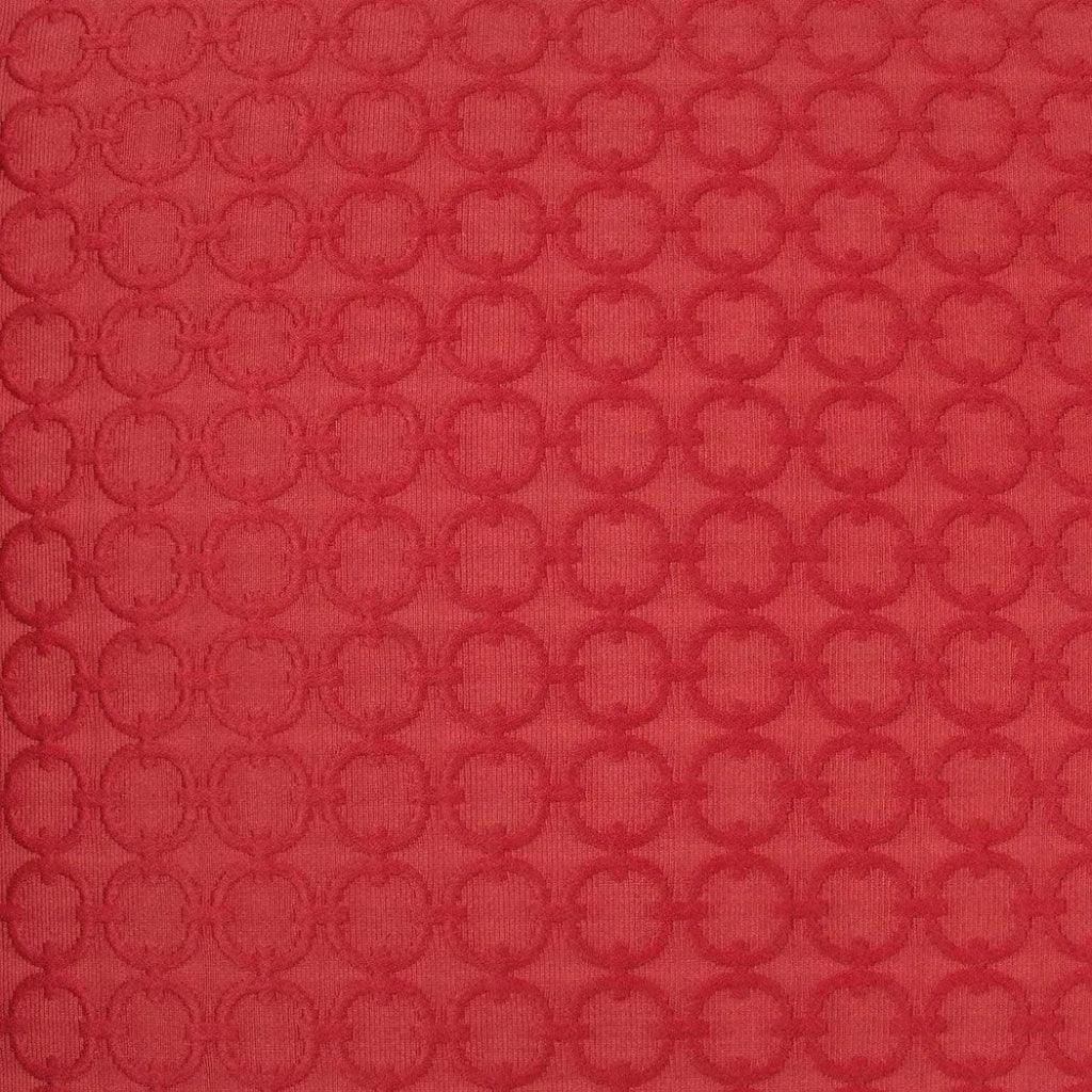 Full Circle Red Throw Pillow With Insert - LOOMLAN - D.V. Kap - Throw Pillows