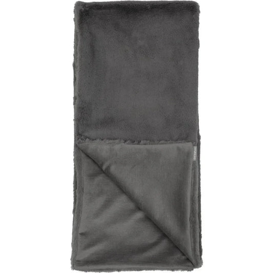Furocious Throw - Steel - LOOMLAN - D.V. Kap - Throw Blankets
