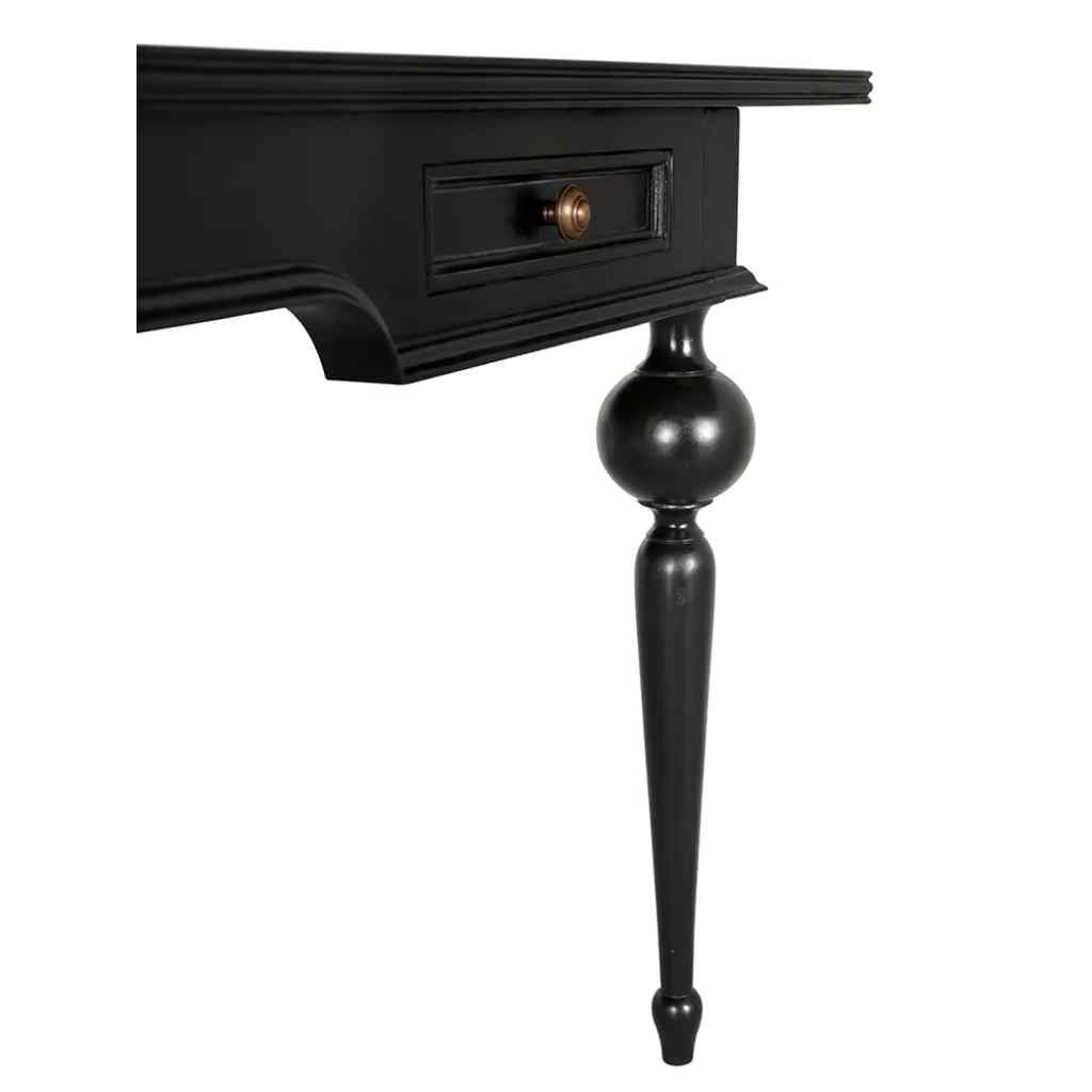 Kingsley Partner Two Drawers Wood Desk