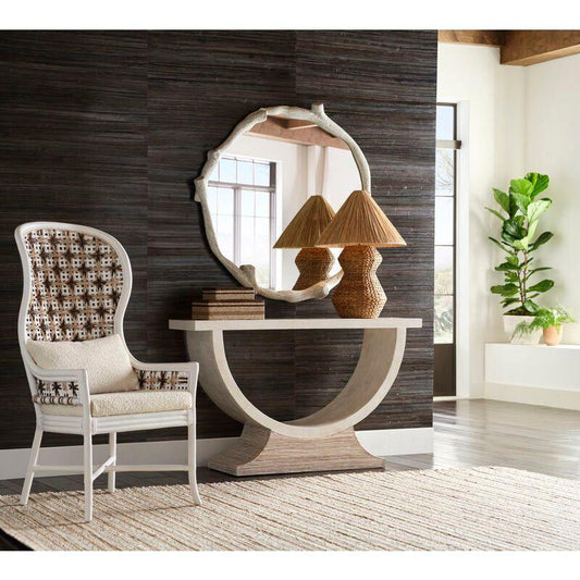 Gael Rattan Textural Shade Table Lamp - LOOMLAN - Wildwood - Table Lamps