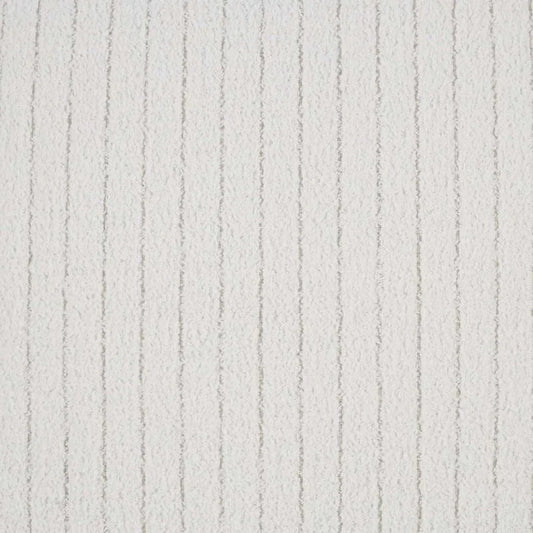 Garamond Handmade White Cotton Throw Pillow - LOOMLAN - D.V. Kap - Throw Pillows