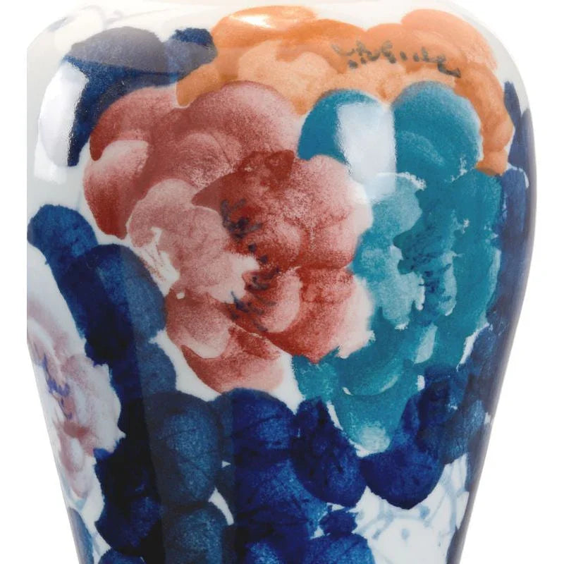 Garden City Vibrant Floral Urn Table Lamp - LOOMLAN - Chelsea House - Table Lamps