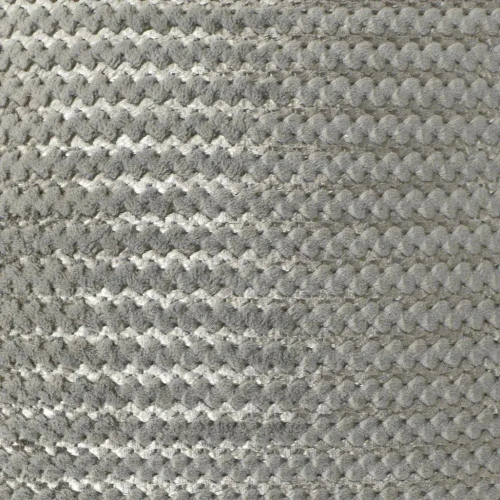 Gene Fur Grey Grey Throw Pillow With Insert - LOOMLAN - D.V. Kap - Throw Pillows