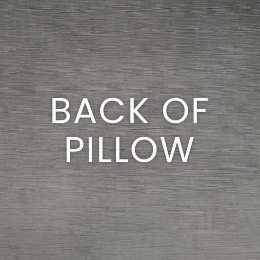 Giza Platinum Grey Throw Pillow With Insert - LOOMLAN - D.V. Kap - Throw Pillows