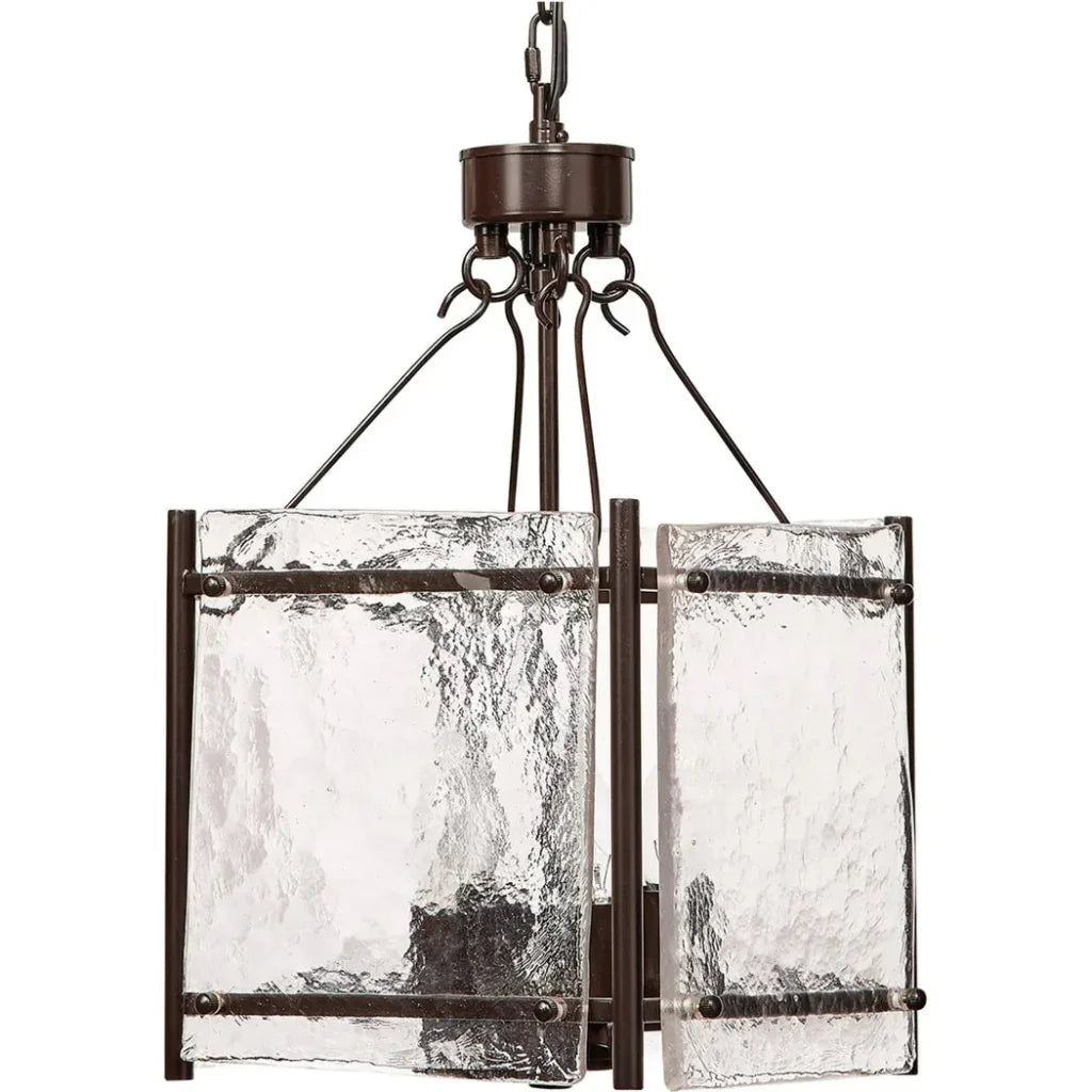 Glenn Small Metal Square Chandelier