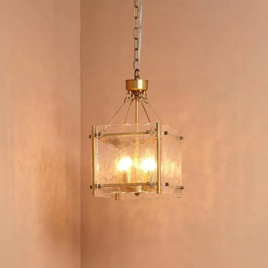 Glenn Small Metal Square Chandelier