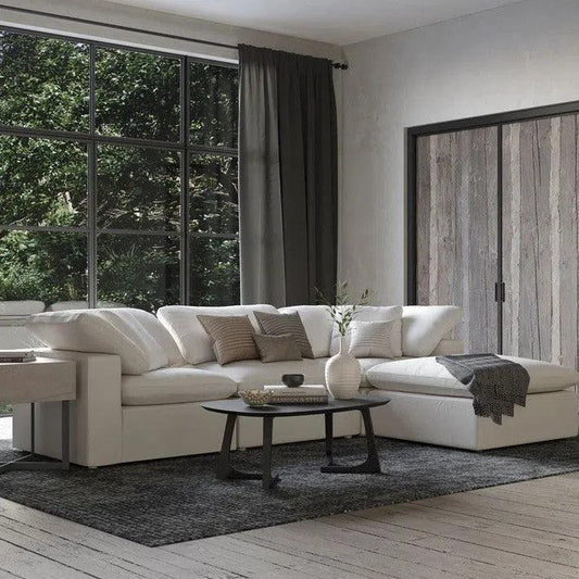 Godenza Mid - Century Black Oval Coffee Table - LOOMLAN - Moe's Home - Coffee Tables