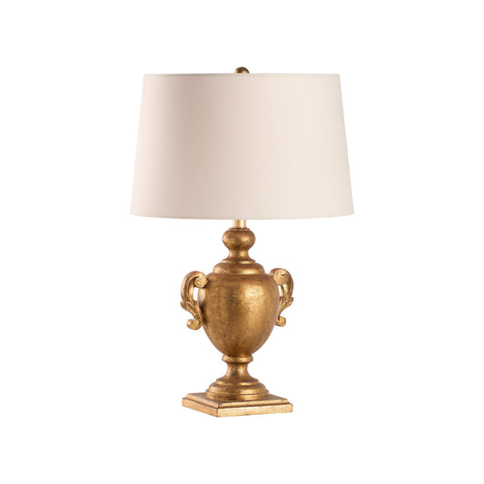 Gosford Wooden Gold Table Lamp
