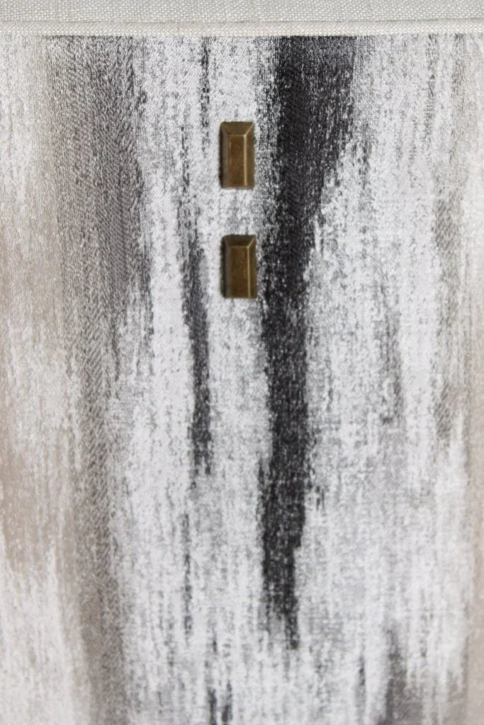 Grace Fabric Swivel Counter Stool - LOOMLAN - Peninsula Home - Poufs and Stools