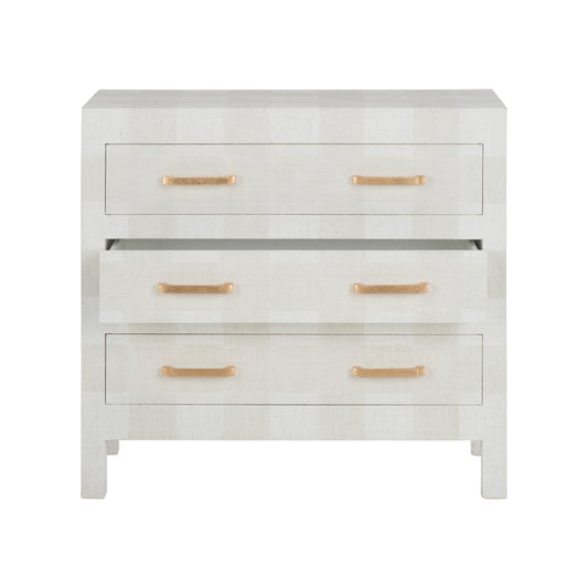 Gracious Three Drawers Wood Chest