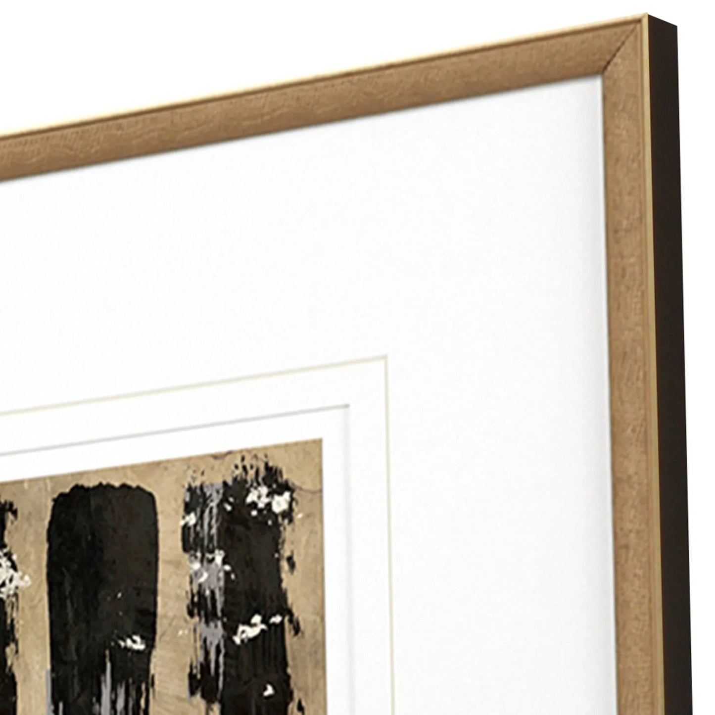 Grammercy II Wood Brown Framed Wall Art 3PC