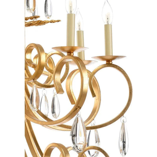 Grand Stairs Crystal Chandelier - LOOMLAN - Wildwood - Chandeliers