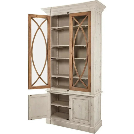 Grayson Fretwork Cabinet - LOOMLAN - Furniture Classics - Buffets & Curios