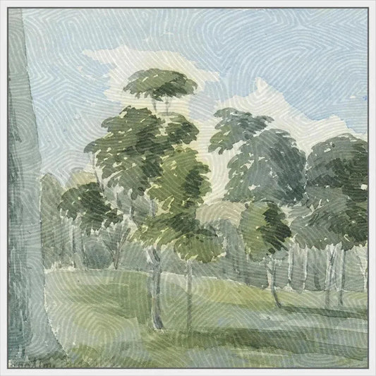 Grove II Artwork d Canvas With Floating - LOOMLAN - LOOMLAN - Canvas Art