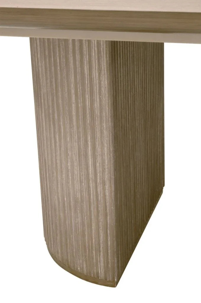 Halloway Extendable Wood Dining Table-Dining Tables-Essentials For Living-LOOMLAN