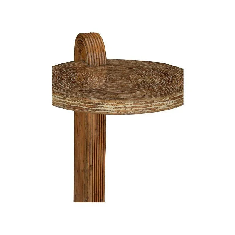 Hana Wooden Round Drinks Table - LOOMLAN - Wildwood - Side Tables